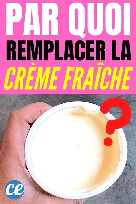 Par Quoi Remplacer La Cr Me Fra Che Astuces De Ma Di T Ticienne