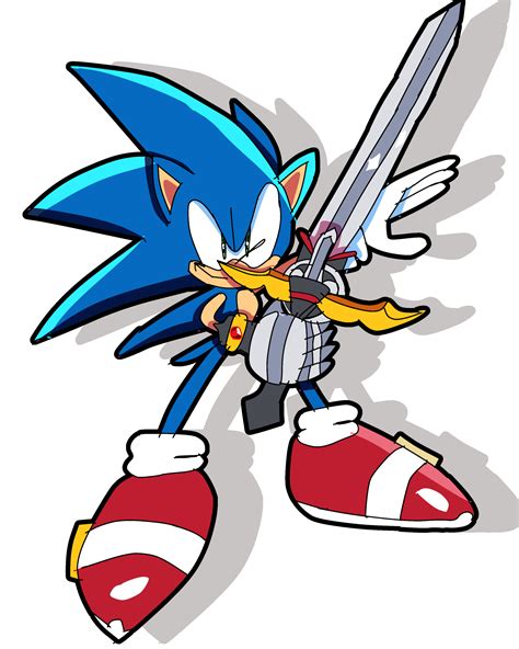 Sonic and the black knight redraw by newgennitro on DeviantArt