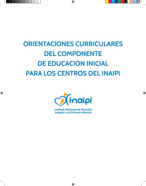 Orientaciones Curriculares Para Los Centros Del Inaipi