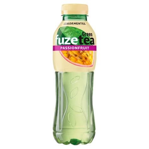 Fuzetea Passionfruit Energy Free Non Carbonated Maracuja Flavoured Soft Drink With Sweeteners