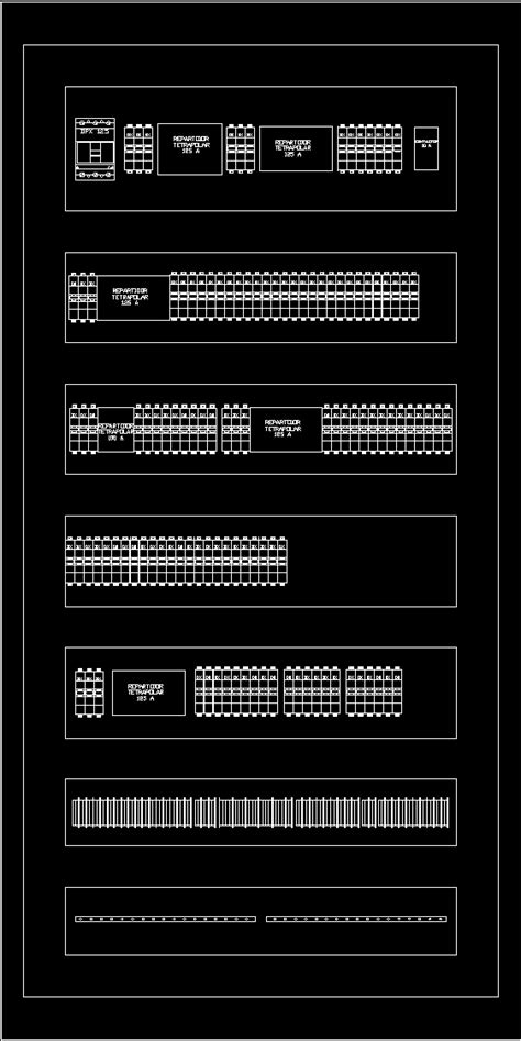 Lighting Distribution Board DWG Block For AutoCAD Designs CAD