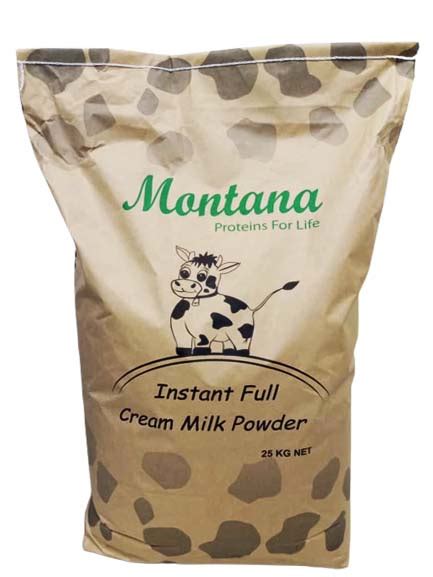 Montana Dairy Instant Full Cream Milk Powder 25kg