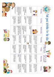 Feel good activities for the class - ESL worksheet by Cariboo