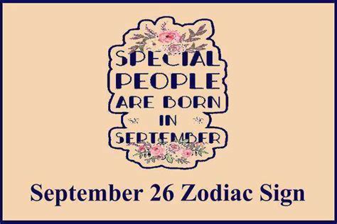 September 26 Zodiac Sign, September 26th Zodiac, Personality, Love ...