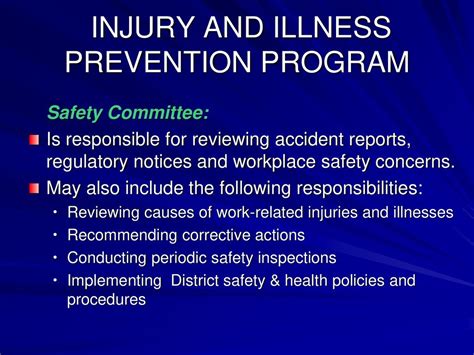 Lausd Injury And Illness Prevention Program For Supervisors And