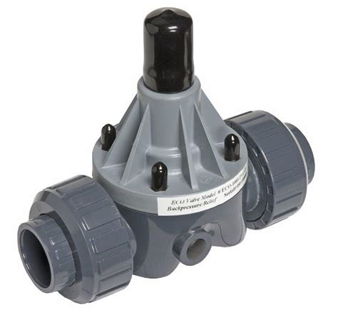 Eco Valve Back Pressure And Pressure Relief Valves