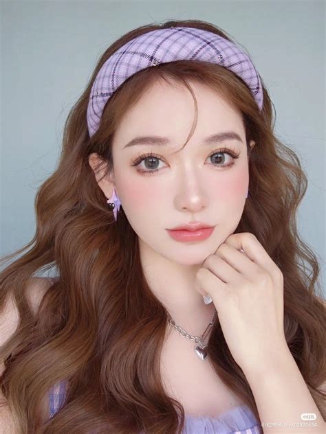 Korean Aesthetic Kawaii Girl Makeup My Style Face People Wedding Make Up Folk