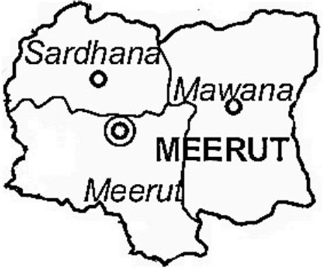 Meerut District | Meerut District Map