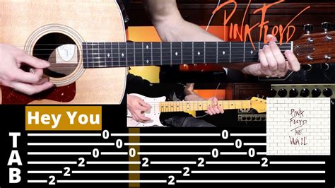 Hey You Pink Floyd Guitar Cover Lesson Tab Youtube