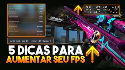 Top 5 Dicas De Como Aumentar O Fps No Csgo FÁcil E PrÁtico Youtube