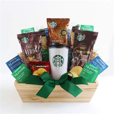 California Delicious Starbucks Daybreak Gourmet Coffee Gift Basket ...