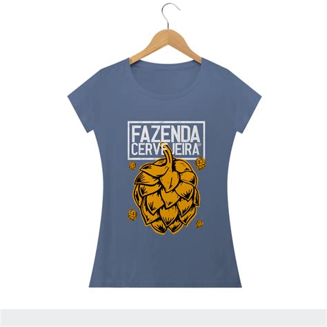 Baby Long Estonada Camiseta Baby Long Estonada Fazenda Cervejeira