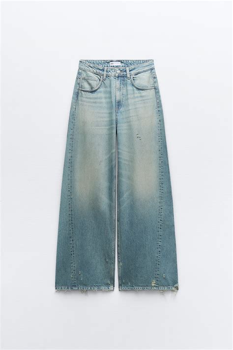 Zara Low Rise Super Wide Leg Trf Jeans Mall Of America®