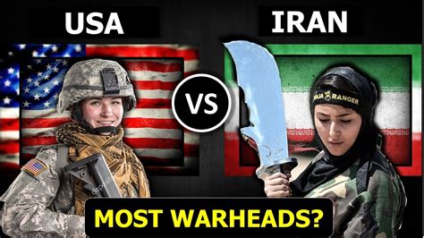 Usa Vs Iran Military Power Comparison Most Warheads Global