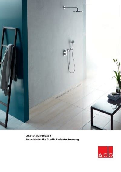 ACO ShowerDrain S Duschrinne