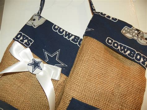 Dallas Cowboys Christmas Stocking Gift Set for Him and Her Set - Etsy