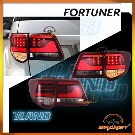 VLAND Toyota Fortuner 2012 To 2015 FULL LED Tail Light Assembly