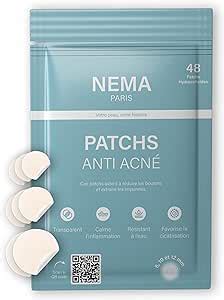 Patch Bouton Visage et Anti Acne Diminue les Boutons et Réduit L