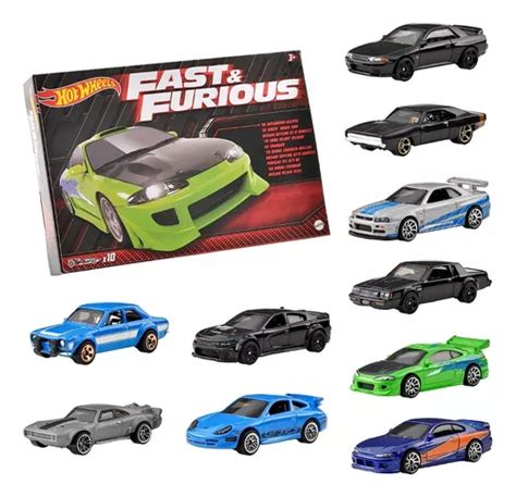 Hotwheels Rapidos Y Furiosos 10 Pack Fast Furious 2023 Envío gratis