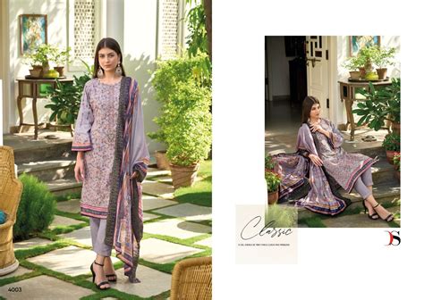 Deepsy Bin Saeed Lawn Collection 4 Cotton Salwar Kameez