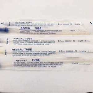 China China Supplier Hospital Disposable Pvc Medical Rectal Tube With