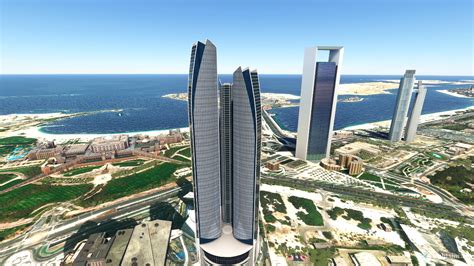 Etihad Towers for Microsoft Flight Simulator | MSFS