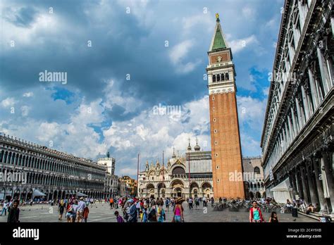 san marco square venice italy Stock Photo - Alamy