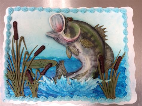 Pin By Melissa Bowman On Cakes By Laurie Grissom Fish Cake Birthday