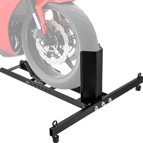 Buy VEVOR Motorcycle Front Tire Chock 1800 Lbs Heavy Duty Wheel Stand