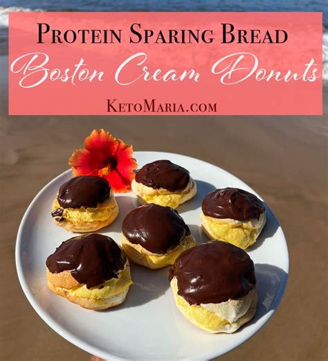 Protein Sparing Boston Cream Donuts Maria Mind Body Health