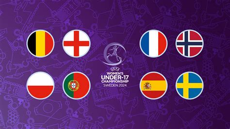 Conheça as equipas da fase final do EURO Sub 17 Feminino de 2024 EURO