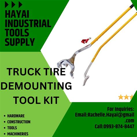 TRUCK TIRE DEMOUNTING TOOL KIT, Commercial & Industrial, Industrial ...