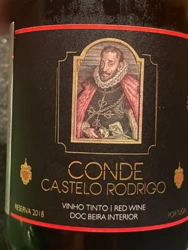 2018 Castelo Rodrigo Conde Reserva Tinto Vivino US