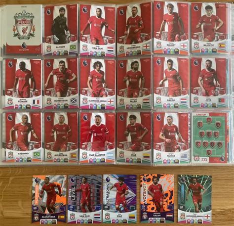 Panini Adrenalyn Xl Premier League Liverpool Card Bundle