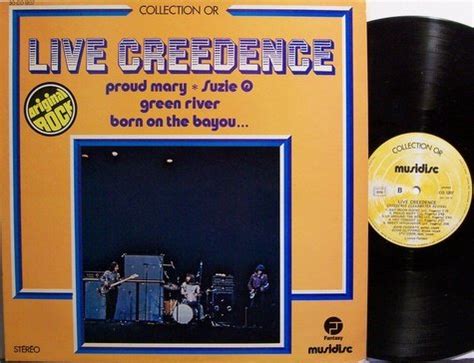 Creedence Clearwater Revival - Live - France Pressing - Vinyl LP Record ...