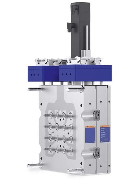 Hot half drop valve gate system Günther Hot Runner Technology
