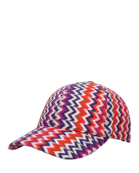 Missoni Womens Wool Blend Baseball Cap Penningtons