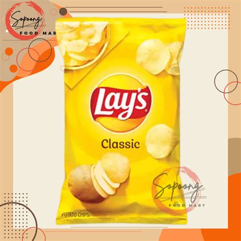 Lays Classic Potato Chips 184 425g Shopee Philippines