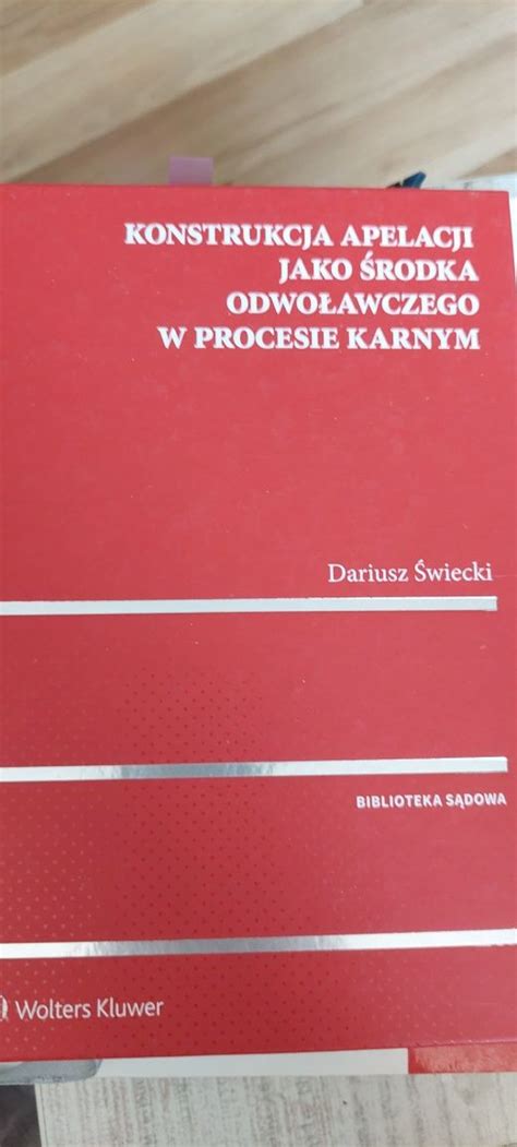 Konstrukcja apelacji jako środka odwoławczego w procesie karnym