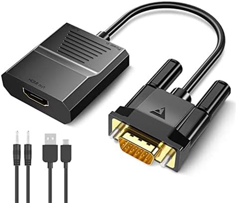 Benfei Vga Eingang Zu Hdmi Ausgang Adapter P Unidirektional