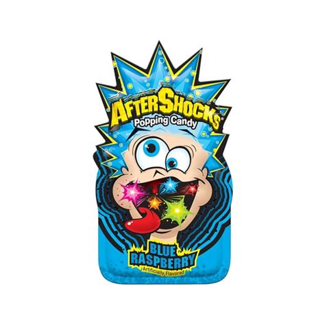 Aftershocks® Popping Candy Blue Raspberry Albanese Confectionery