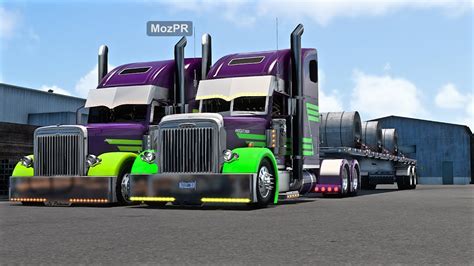 American Truck Simulator Ruta Corta Con Mozpr Youtube