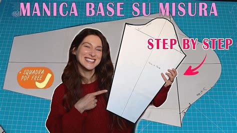 CARTAMODELLO MANICA BASE Su Misura TUTORIAL STEP BY STEP DevaNatura