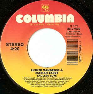 Luther Vandross & Mariah Carey - Endless Love (1994, Vinyl) | Discogs