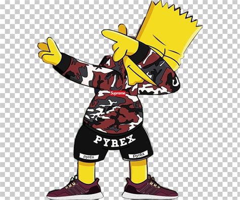 Bart Simpson T-shirt Hoodie Supreme Sticker PNG, Clipart, Bart Simpson ...