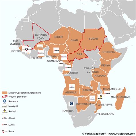 Sub Saharan Africa Map