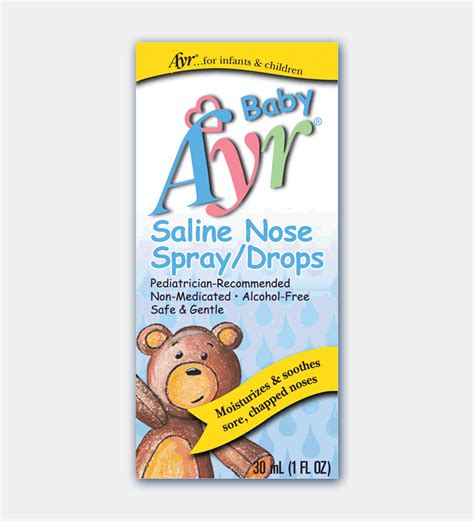 Baby Ayr Saline Nose Spray/Drops - B.F. Ascher & Company, Inc.