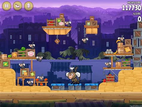 Angry Birds Rio Market Mayhem Walkthrough Level 30 14 15 AngryBirdsNest