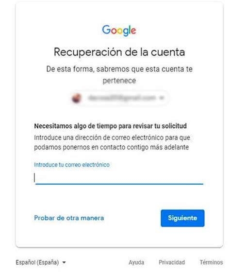 C Mo Recuperar Una Contrase A De Gmail Olvidada