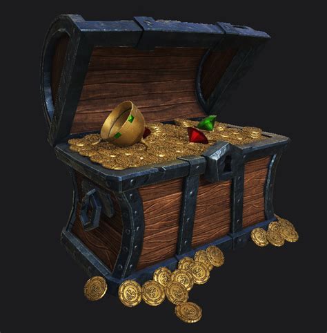 I made pirate treasure — polycount